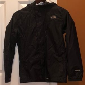 Girls 14/16 North Face raincoat